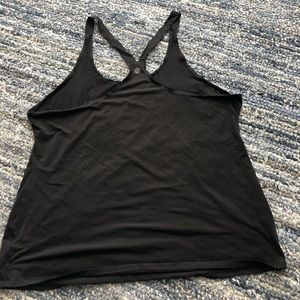 Athleta Black Racerback Tank